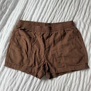 Old Navy Women's Tan linen Shorts